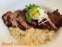 Beef risotto