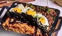 Бүлгоги кимчитэй хуурга/KIMCHI BULGOGI BUGGIMBAP