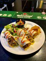 Beef burito