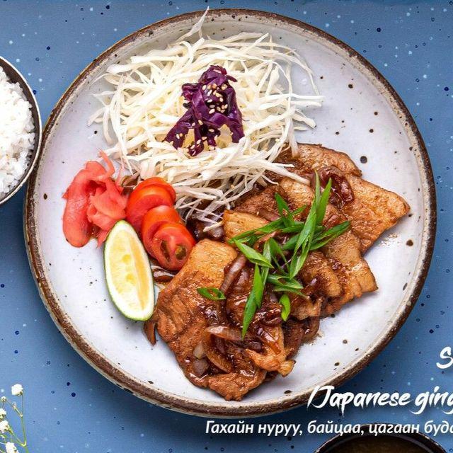 Япон маягийн цагаан гаатай гахайн нуруу