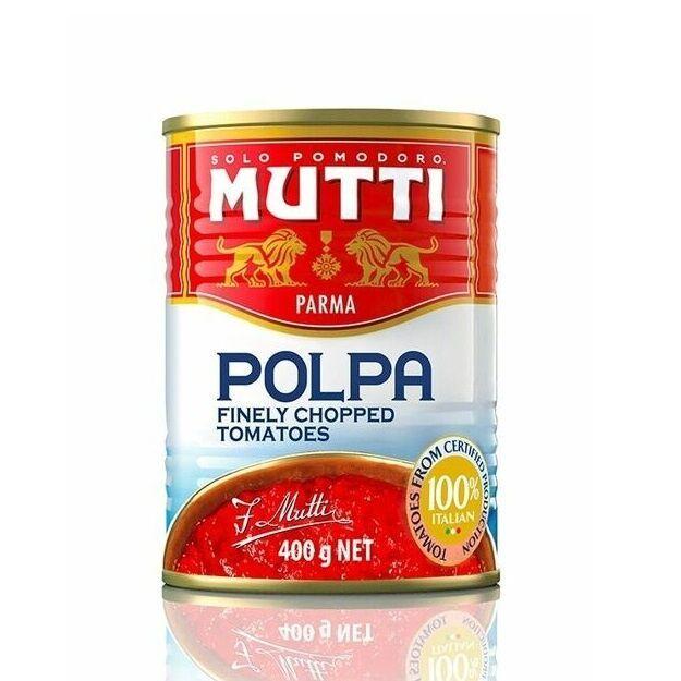 Mutti Polpa жижиглэж хэрчсэн улаан лоолийн сүмс