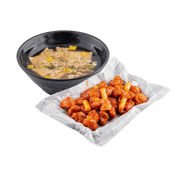 DOUBLE SPICY & UDEN SOUP