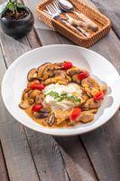 Creamy mushroom chicken