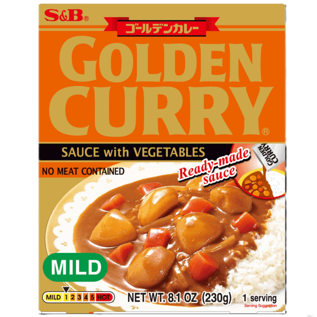 Бэлэн голден карри халуун ногоогүй