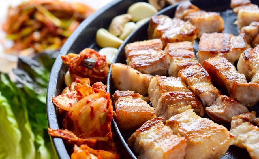 Samgyeopsal Express background