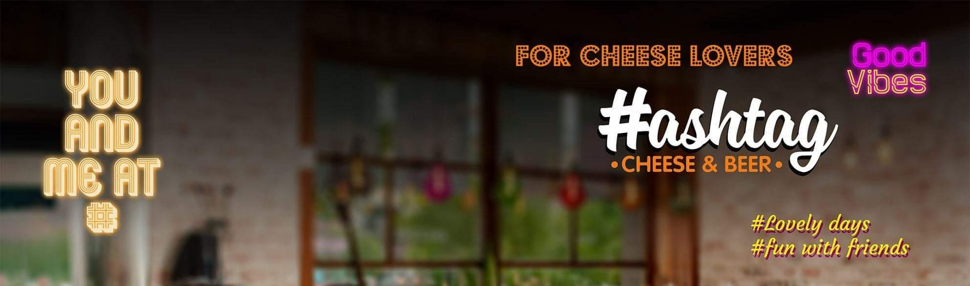 Hashtag Cheese & Beer background