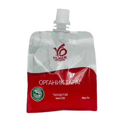 Органик тараг чихэртэй