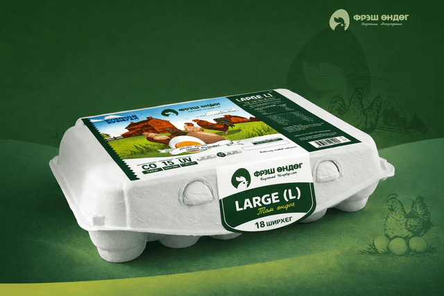 Фрэш өндөг 18ш