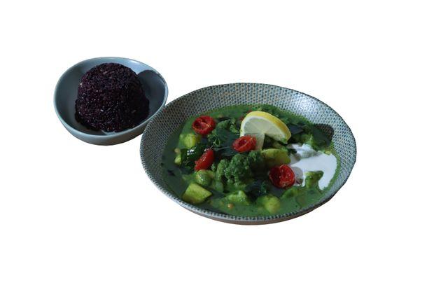 Цэцэгт байцаатай карри