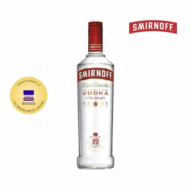 Smirnoff Vodka Red 