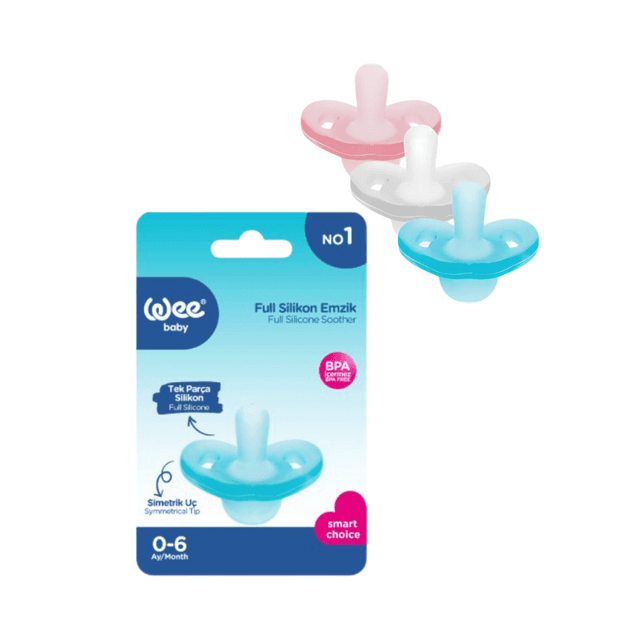 Соска 561 Силикон 0+ Wee Baby