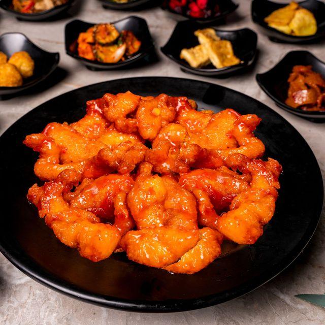 Чихэрлэг соустай тахианы мах /1 хүн /