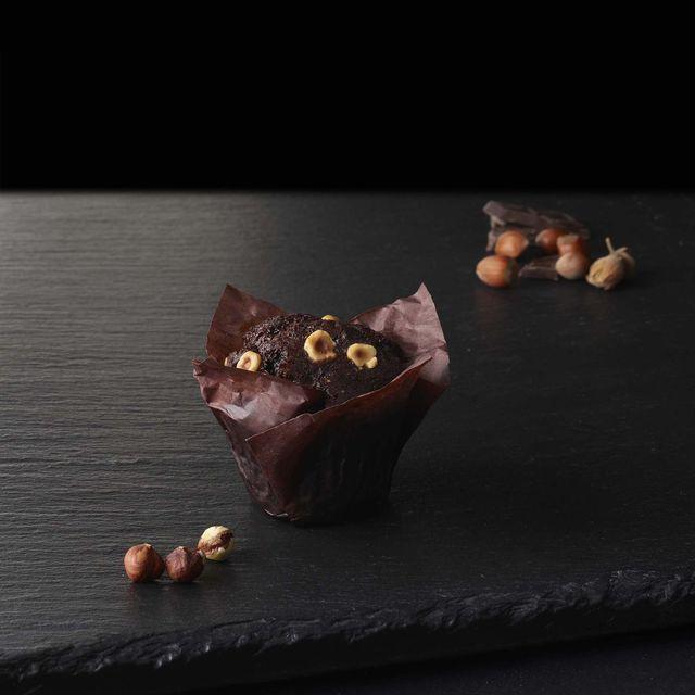 Chocolate hazelnut muffin