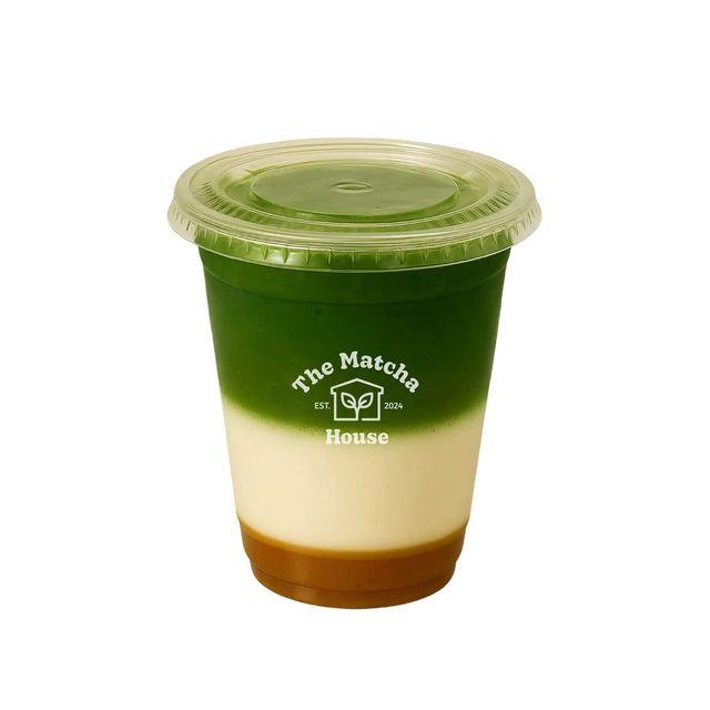 Iced Glazed Honey Matcha 