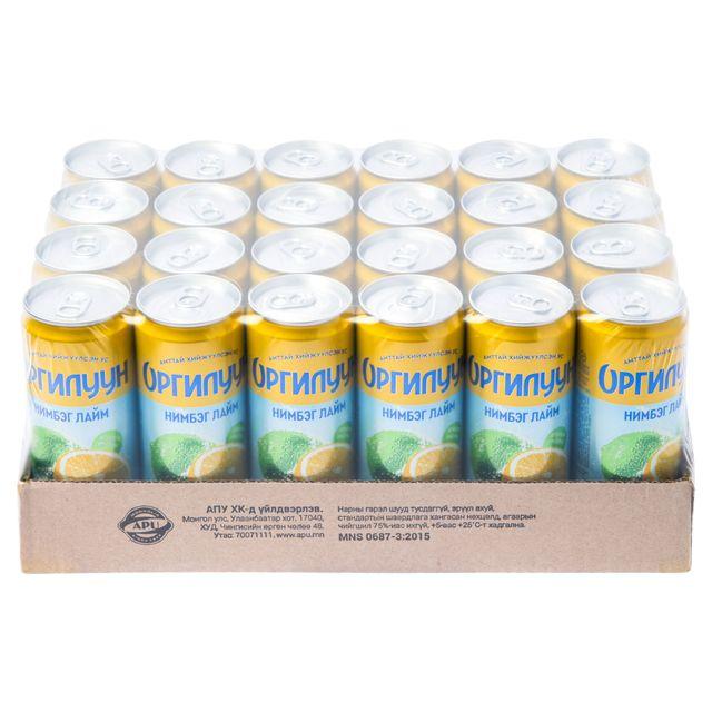 Orgiluun Lemon Lime can 0.33 L