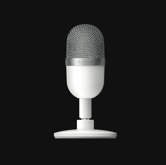 Razer Seiren Mini - Ultra-Compact Condenser Microphone (Mercury)