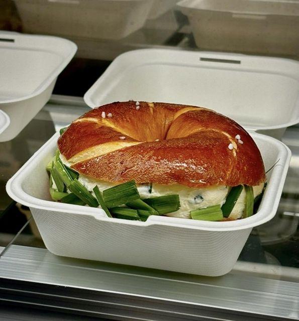 Spring Onion Bagel Cream Cheese