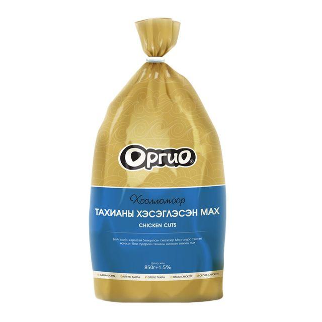 Оргио тахианы хэсэглэсэн мах
