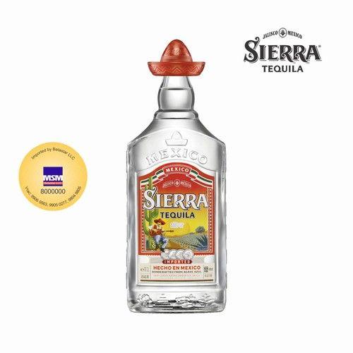 Sierra tequila silver 100cl
