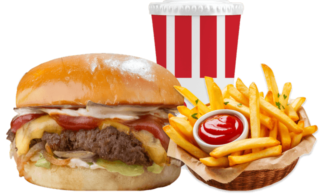 Classic Cheese Burger Combo