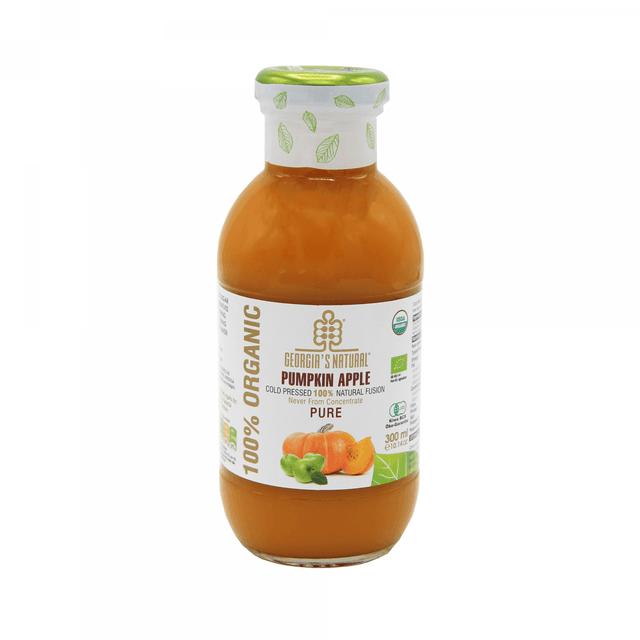 Georgias Natural 100% Organic Juice Pumpkin Apple
