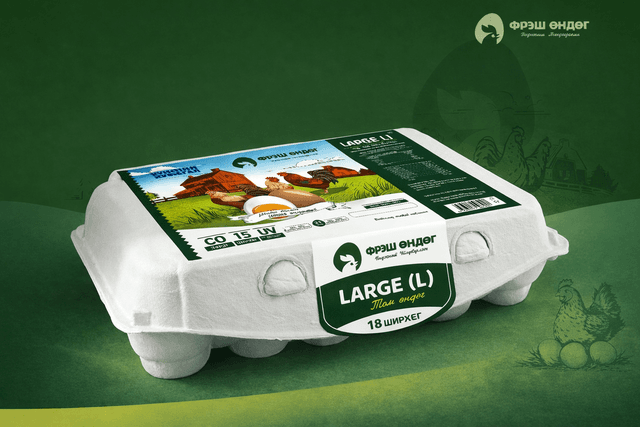 Фрэш өндөг 18ш