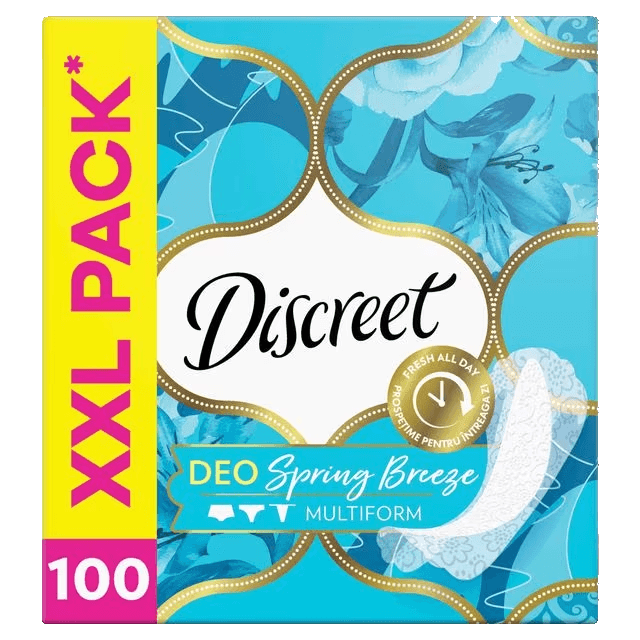 Discreet Liners Deo Spring Breeze 100pc