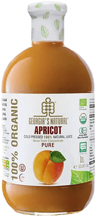 Georgias Natural 100% Organic Juice Apricot