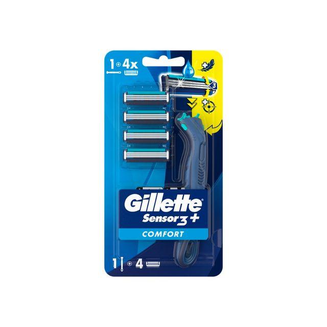 Gillette Sensor3+ Comfort Razor 4pc x 8