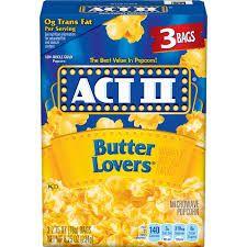 ACT II ХАЛААДАГ ПОПКОРН BUTTER LOVERS