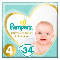 Pampers Premium care S4 34 pc VP GZ