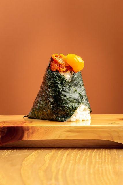 Kimchi Pork x Marinated Egg Yolk