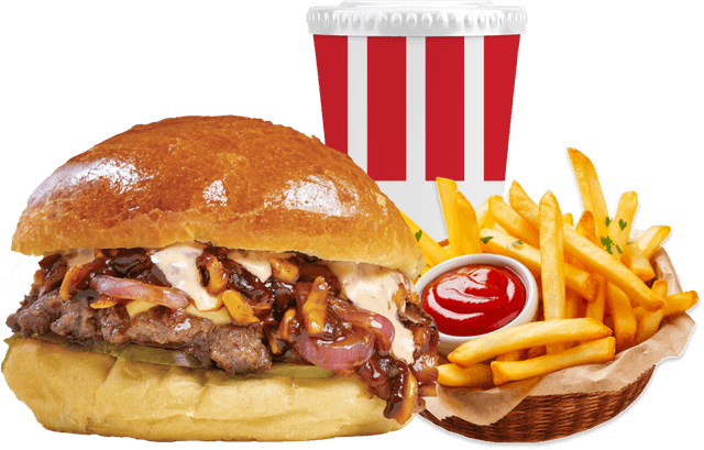 Mushroom Burger Combo