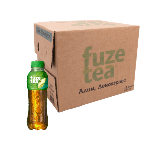 Fuze tea Apple Lemongrass PET 480ml