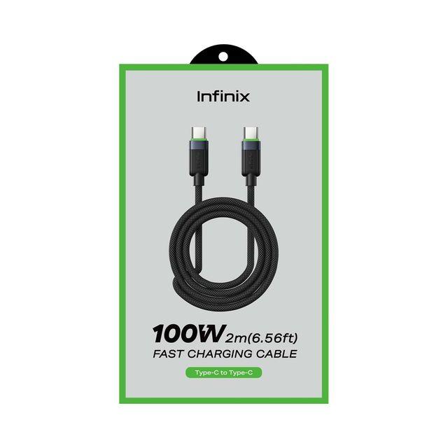 Infinix Type-C to C 100W 2m data cable XDC185
