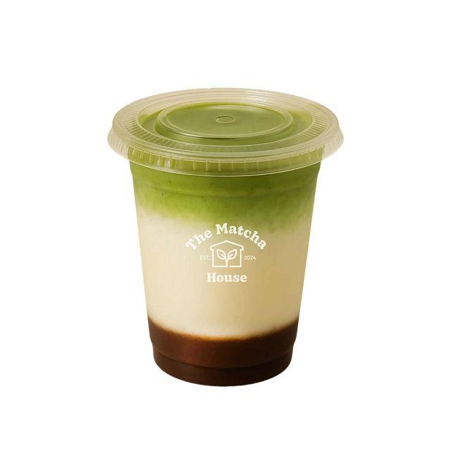 Iced Earl Grey Matcha Latte 