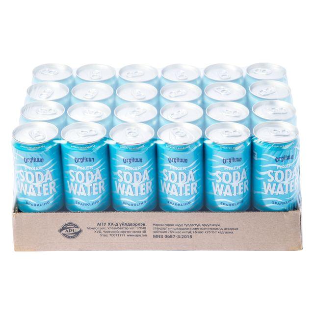 Orgiluun Soda Water 0.33 L