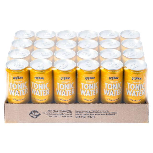 Orgiluun Tonic Water can 0.33 L