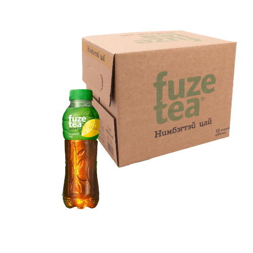 Fuze tea Lemon Black PET 480ml