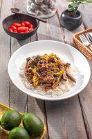 Beef stir fry