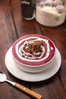 Beetroot & Beef soup