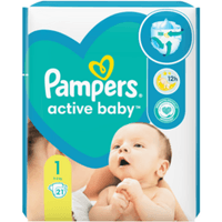 Pampers Active baby Small pack S1 21pc