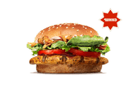 Grilled Chicken BBQ burger
