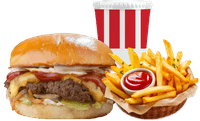 Classic Cheese Burger Combo