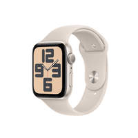 Apple Watch SE GPS 40mm Starlight Aluminium Case with Starlight Sport Band