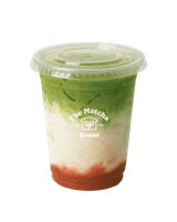 Iced Strawberry Glow Matcha 