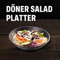 Doner salad platter