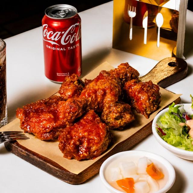 Dino Sweet chicken Cola set 